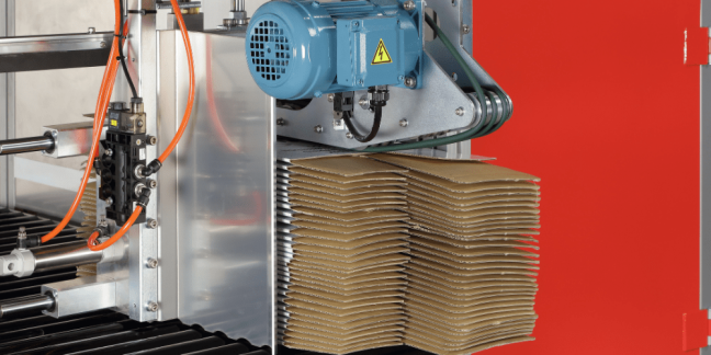 calibrage machine carton