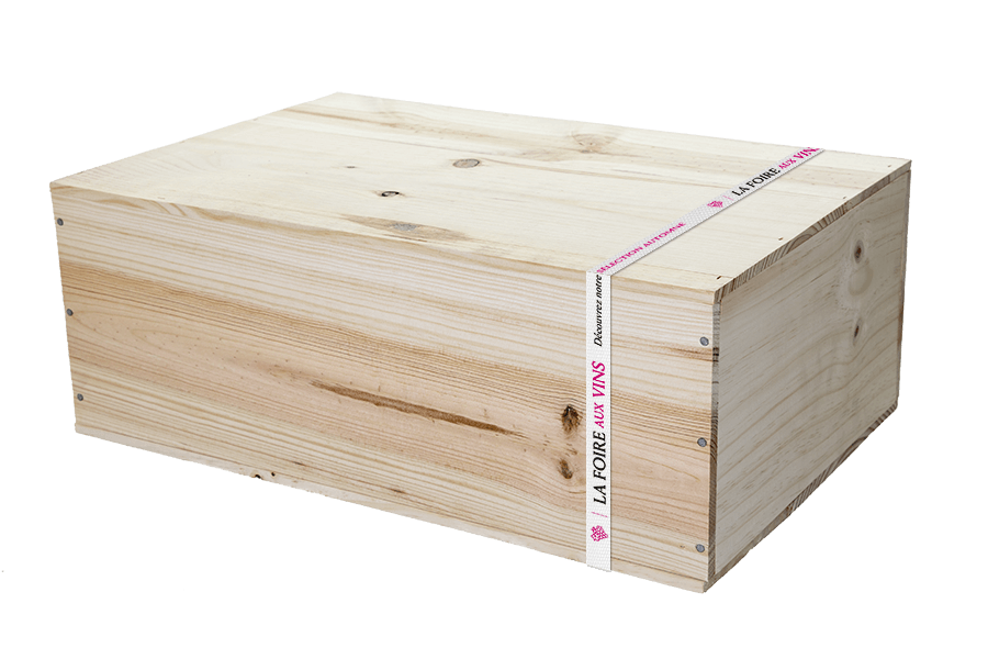 Cerclage de caisse en bois avec feuillard Gutenstrap