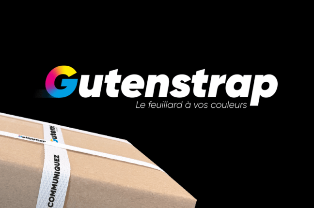 Feuillard imprimé Gutenstrap®