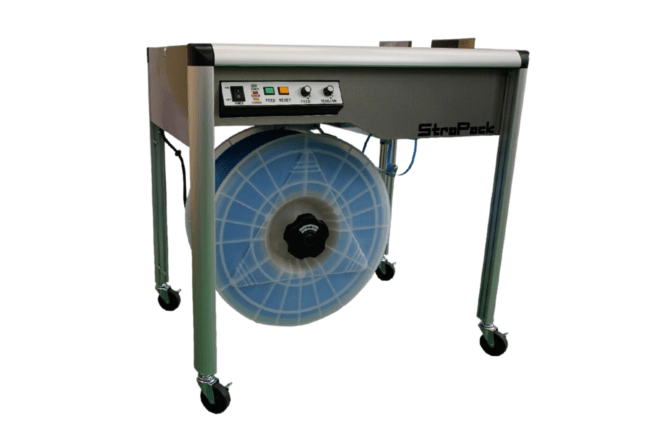 Semi-automatic strapping table iQ-400