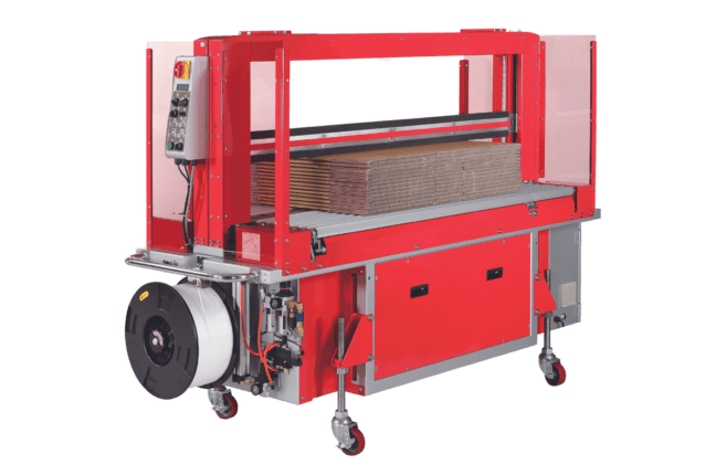 Special corrugated strapping machine with pneumatic press TP-702C