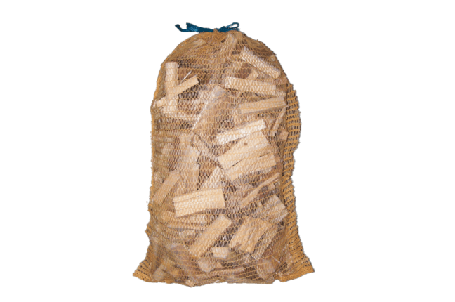 Sac filet pour bois de chauffage