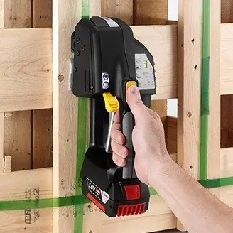 Friction strapping tool
