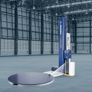 Wrapping machines for use in the food industry