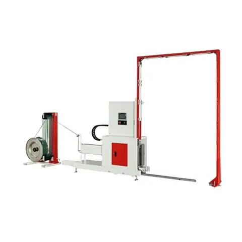 Automatic strapping machines for heavy-duty high-strength metal strapping
