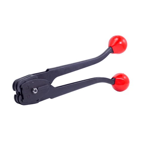 Tensioner for high-strength metal strapping