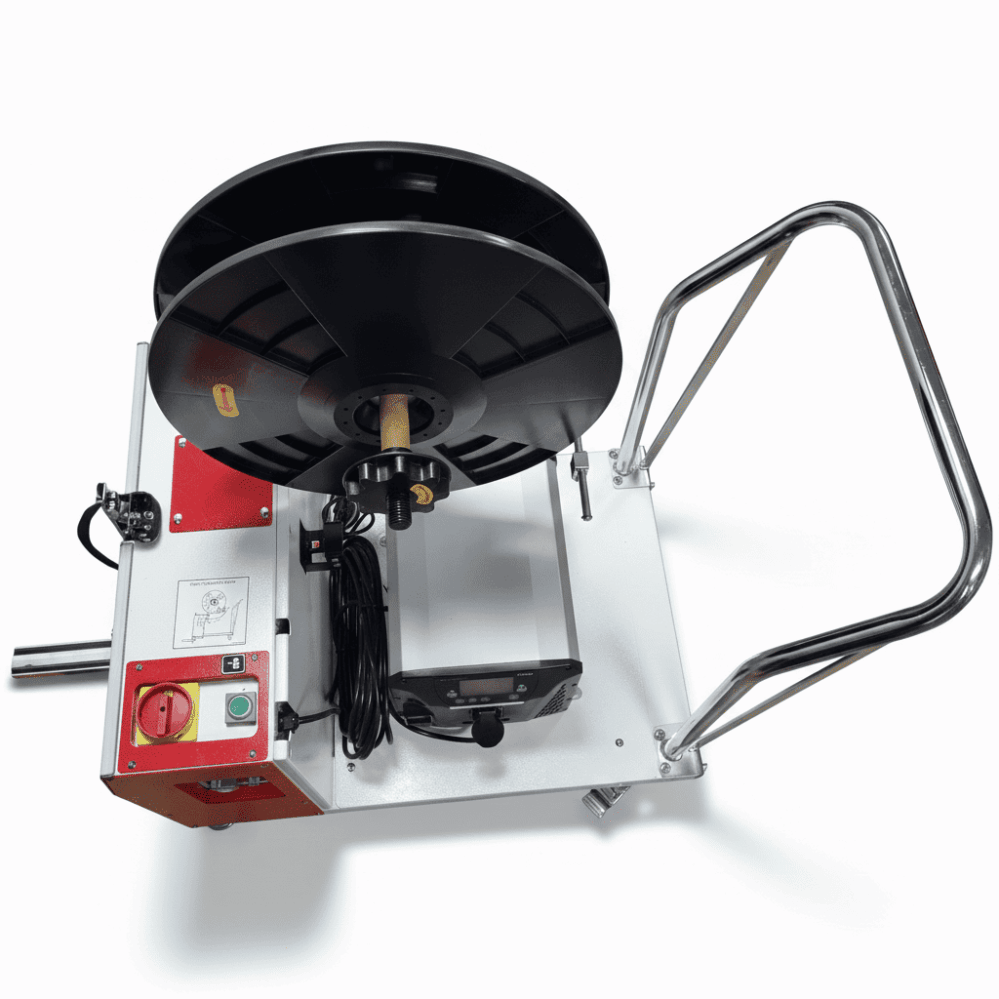 vue de dessus cercleuse TP 502 MVB